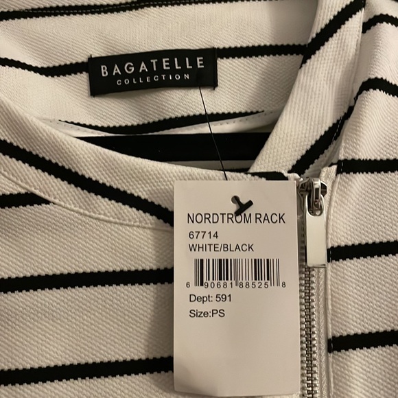 Bagatelle White Jacket with stripes size PS - Picture 7 of 7